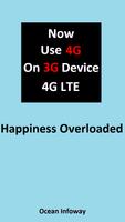 Use 4G on 3G Phone VoLTE Affiche