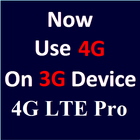 Icona Use 4G on 3G Phone LTE VoLTE