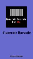 4G Barcode Generator Affiche