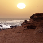 Ocean Sunset On Beach Free LWP icône