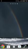Rainbow Ocean Live Wallpaper capture d'écran 1
