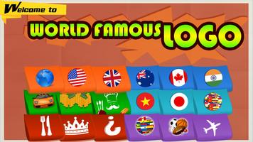 World Famous Logo Quiz Affiche