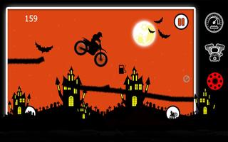 Free Moto Racer Halloween Town capture d'écran 2