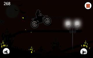 Free Moto Racer Halloween Town capture d'écran 3