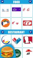 Food and Restaurant Logo Quiz captura de pantalla 1