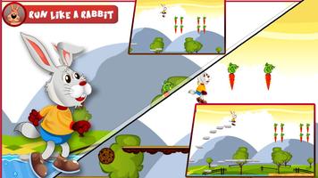 Bunny Rabbit Run : Jungle Fun ภาพหน้าจอ 1