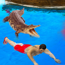 Wild Hungry Crocodile Attack : Water Attack Games APK