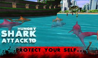 Hungry shark Attack 3D capture d'écran 3