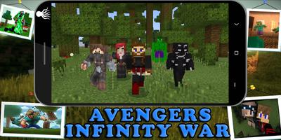 Map Hero: Infinity-War Special for MCPE captura de pantalla 1