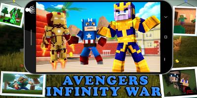 Map Hero: Infinity-War Special for MCPE captura de pantalla 2