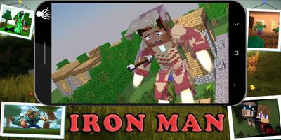 Mod Iron-Man New Era for MCPE plakat