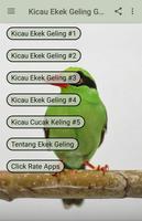 Kicau Ekek Geling Gacor Pikat capture d'écran 1
