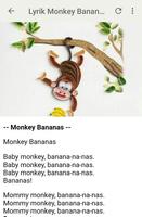 Lagu Monkey Bananas Lucu تصوير الشاشة 3