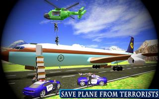 US Airplane Hijack Survival: Secret Agent FPS Game capture d'écran 1