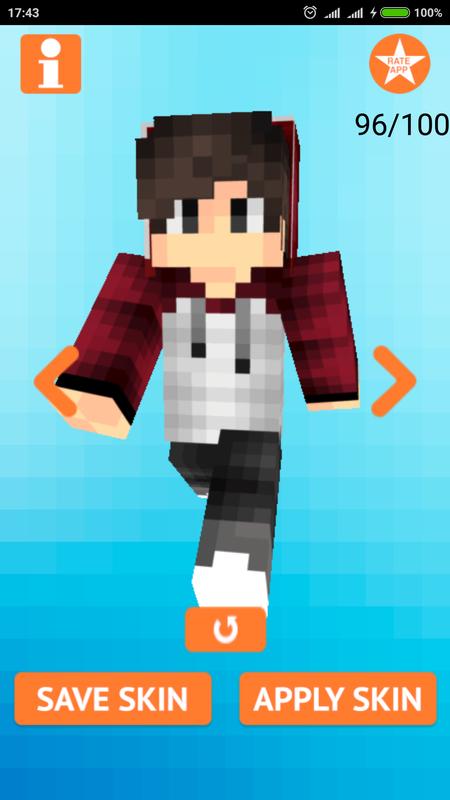 Cool Boy Skins For Minecraft Für Android Apk Herunterladen