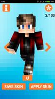 Cool Boy Skins for Minecraft ポスター