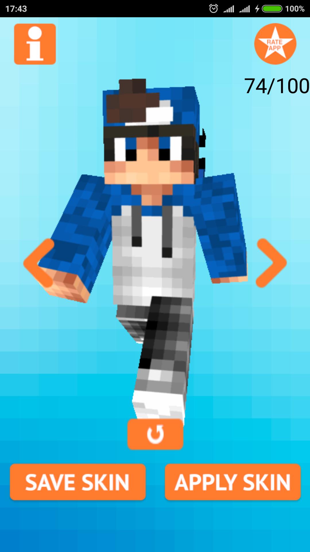 Cool Boy Skins for Minecraft für Android APK herunterladen