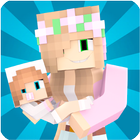 Baby Girl Skins for Minecraft ไอคอน