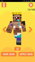 Funny Skins for Minecraft Affiche
