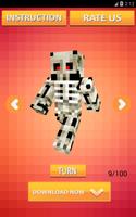 Mob Skins for Minecraft PE Affiche