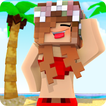 Skins Girl in Swimsuit for Minecraft