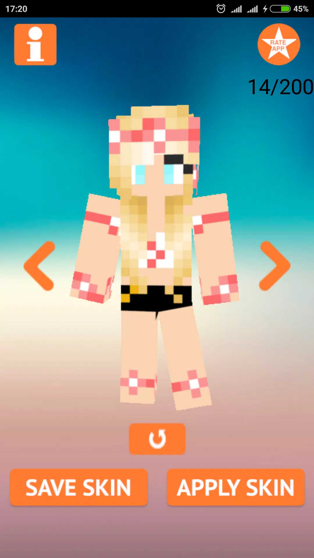 Beach Minecraft Skins