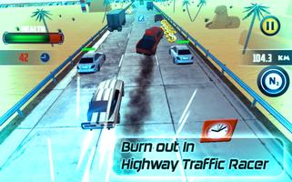 Highway Racer : burnout racing capture d'écran 2