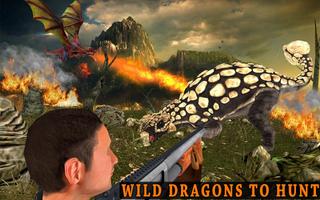 Jurassic Flying Dragon Kingdom: Dino Hunter Games capture d'écran 1