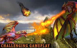 Jurassic Flying Dragon Kingdom: Dino Hunter Games capture d'écran 3