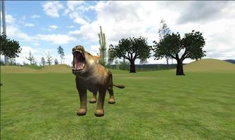 Real Lion Simulator 3D تصوير الشاشة 1