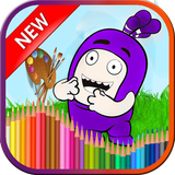 Oddbod coloring book simgesi