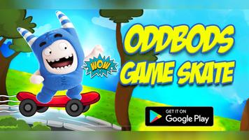 Oddbods Skater Game Kids تصوير الشاشة 1