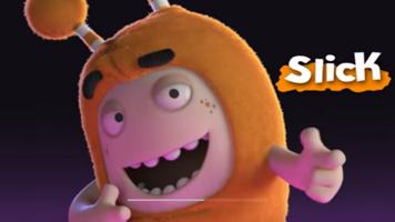 Skater oddbods go Affiche