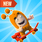 Skater Oddbods go free game 아이콘