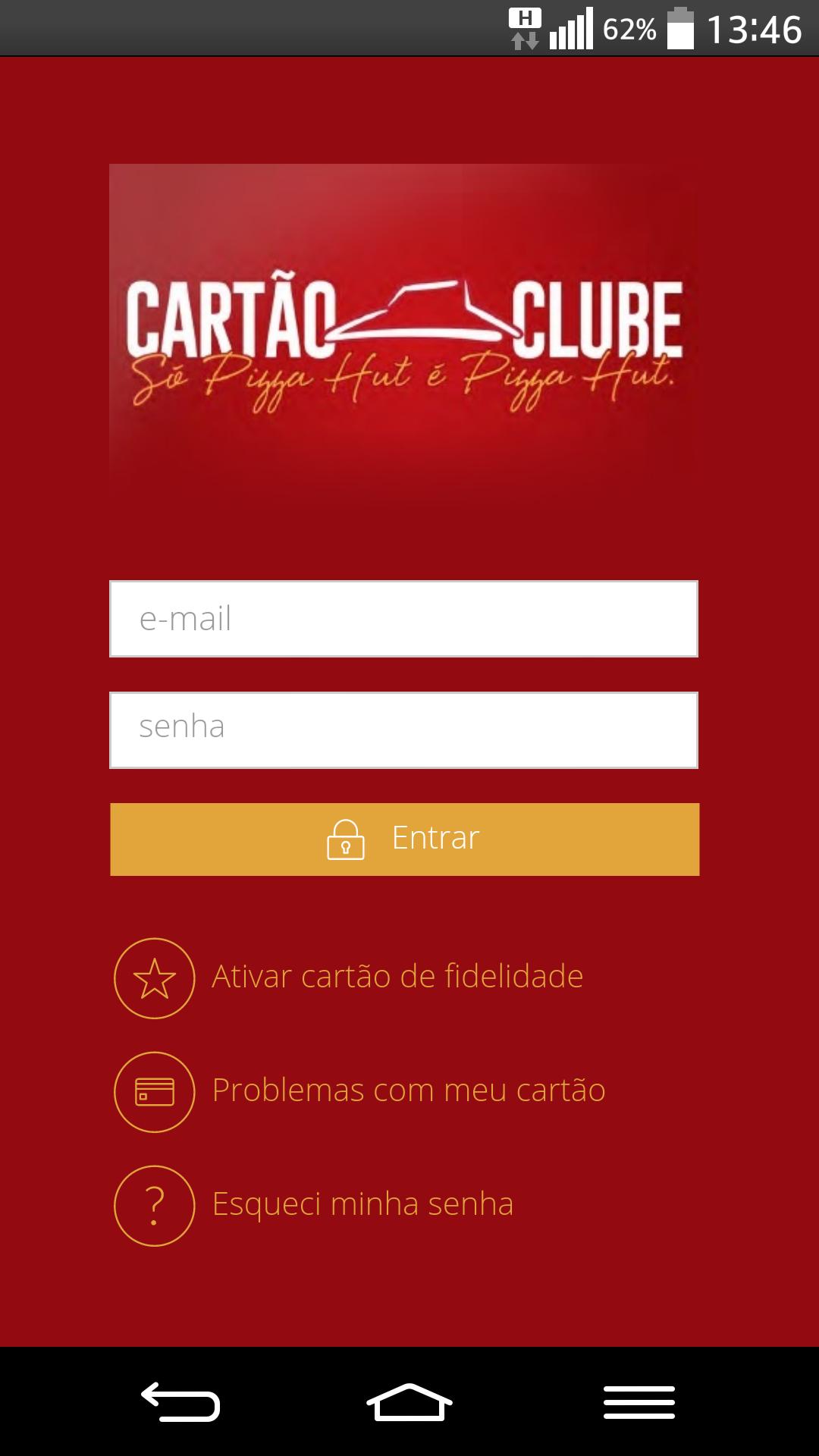 Cartao Clube Pizza Hut For Android Apk Download - cartao google play roblox