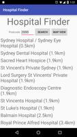 Australian Hospital Finder capture d'écran 1