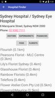 Australian Hospital Finder screenshot 2