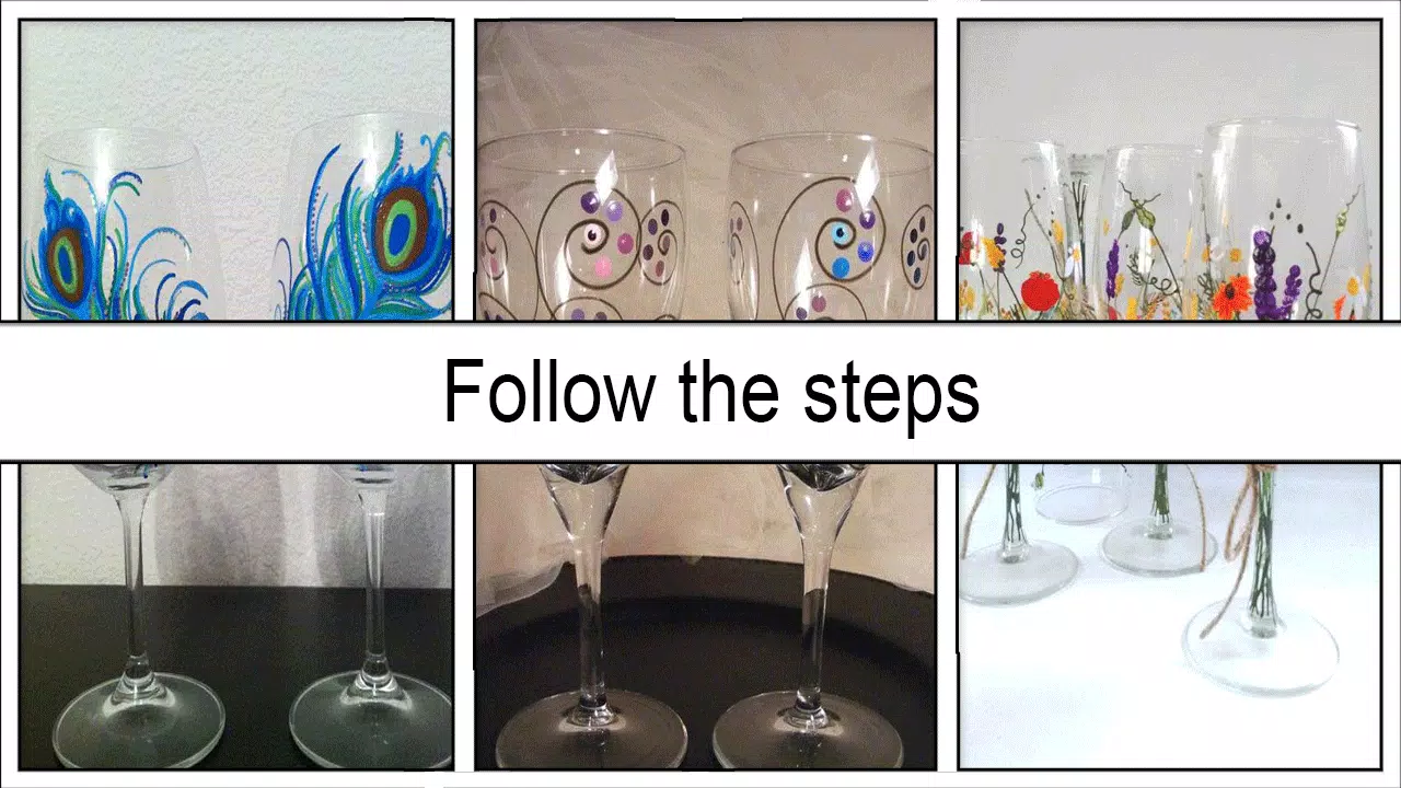 Hand Painted Peacock Feather Wine Glasses Tutorial, DIY Painted Wine Glasses