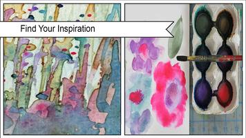 diy watercolor painting penulis hantaran