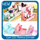 Easy DIY Makeup Storage icon