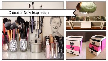 Easy DIY Makeup Storage poster