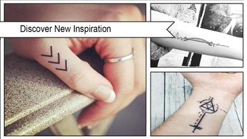 Minimalist Tattoo Ideas Affiche