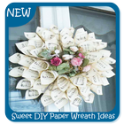 Sweet DIY Paper Wreath Ideas ไอคอน