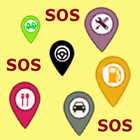 Pomoć na putu SOS icon
