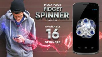 Fidget hand spinner mega pack plakat