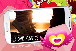 Love cards free poster