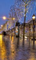 Rainy Paris Live Wallpaper capture d'écran 2