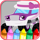 Coloring Pages Monsters Trucks