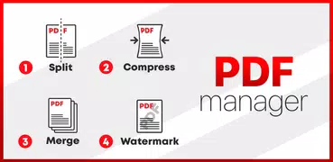 PDF マネージャーおよびエディター 分割, マージ, 圧縮
