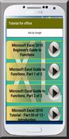 برنامه‌نما Office Tutorial عکس از صفحه